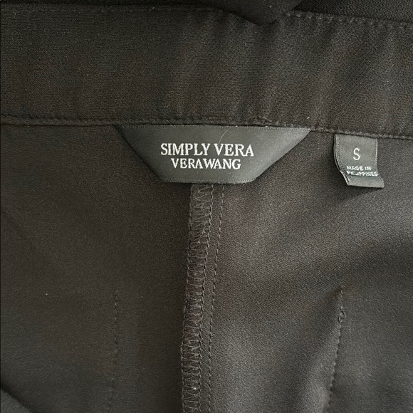 Simply Vera Wang Wide-Leg Pleated Culottes Pants - Picture 4 of 4